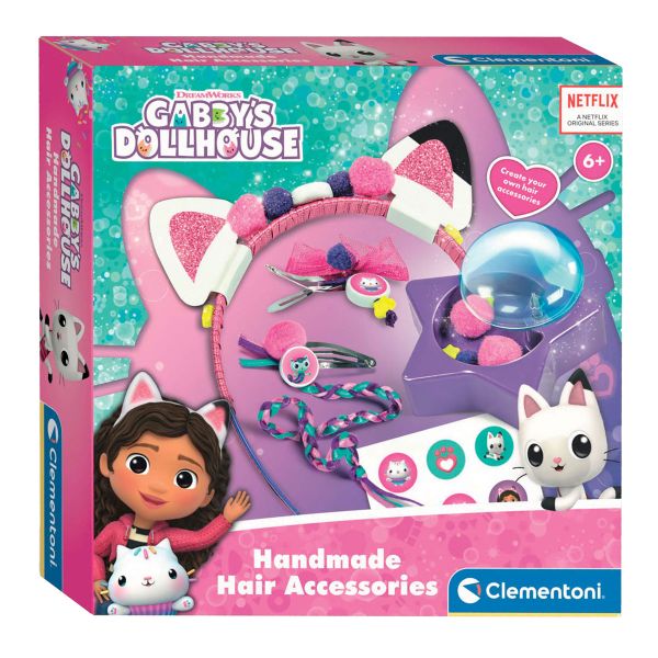 Clementoni Gabby`S Dollhouse Hair Accessories