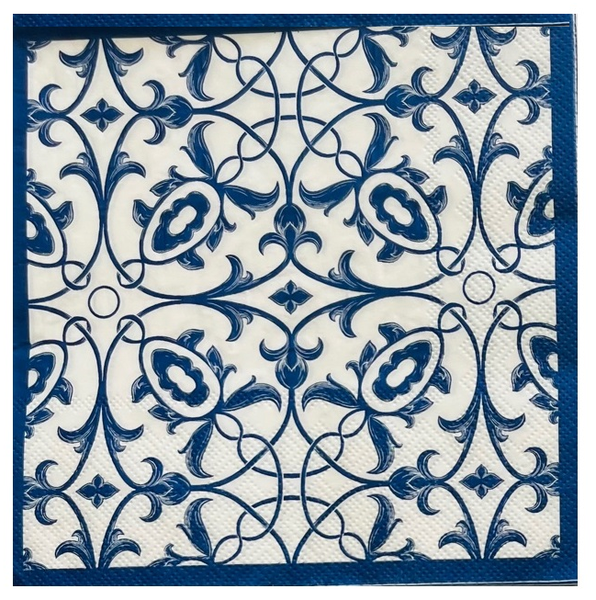 Mediterranean Serviettes - 2 ply - 40 Piece