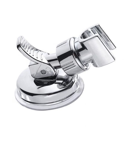 Suction-Cup Shower Head Holder, 360-Degree Adjustable, Simple Installation