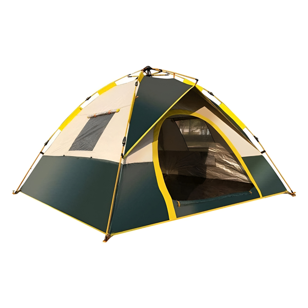 4-Person Automatic Camping Tent - Rainproof &amp; Thickened Design