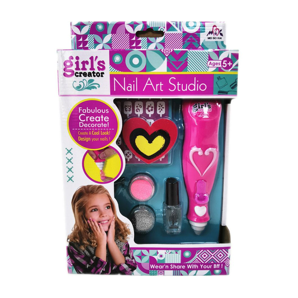 Girl's Creator Nail Art Studio Nail Toy - Small