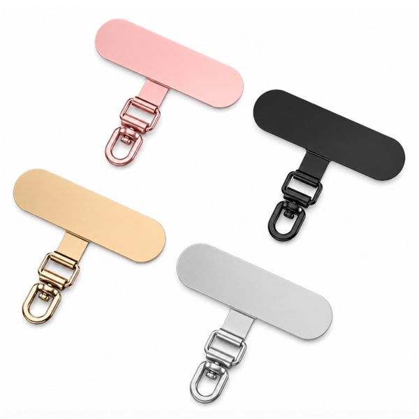 360 Rotating Stainless Steel Phone Clip,Phone Tether Tab,Lanyard Connector