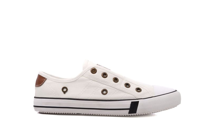 Bronx Woman Tshepiso White Slip On