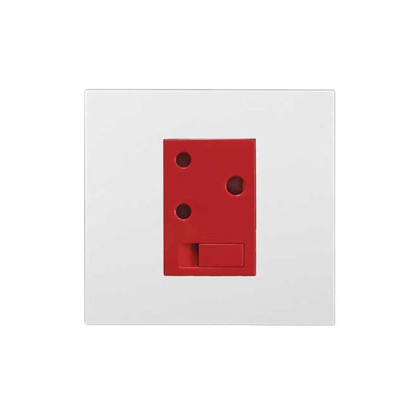 ACDC - 1x Red Dedicated 3-Pin 16a Switched 4x4 Slate Orion