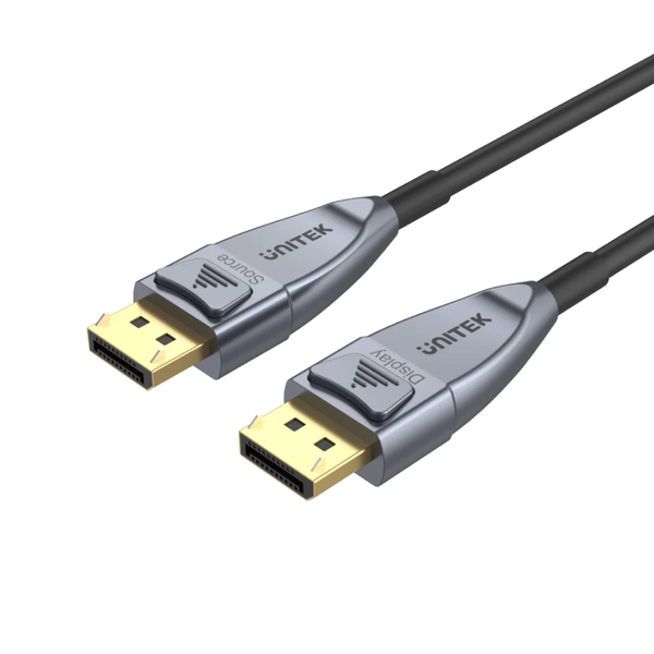 Unitek 8K Fiber Optic Display 1.4 Cable (8K @60Hz, 4K 144Hz, 1440p @240Hz)