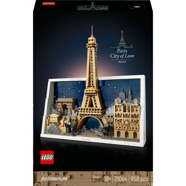 LEGO® Architecture Paris – City of Love Building Set 21064