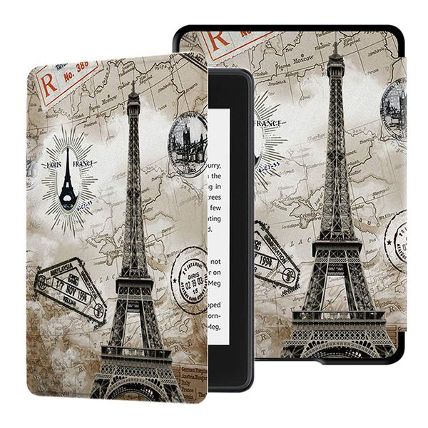 Generic Cover For Amazon Kindle Paperwhite 10th Gen - Eiffel Tower