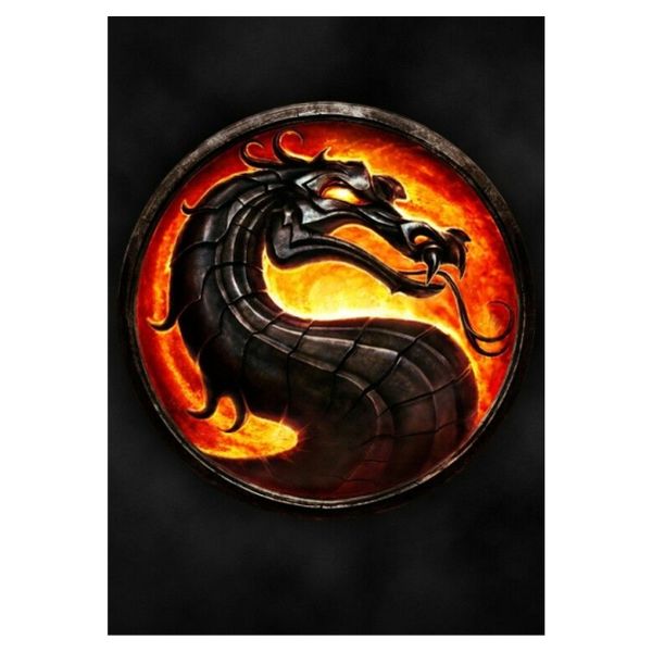 Mortal Kombat Dragon - A1 Poster