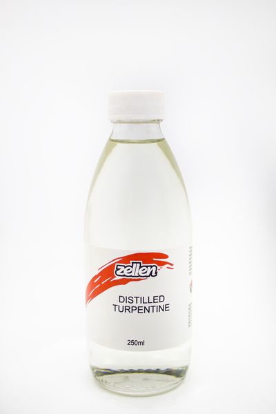Zellen Artists' Distilled Turpentine 250ml
