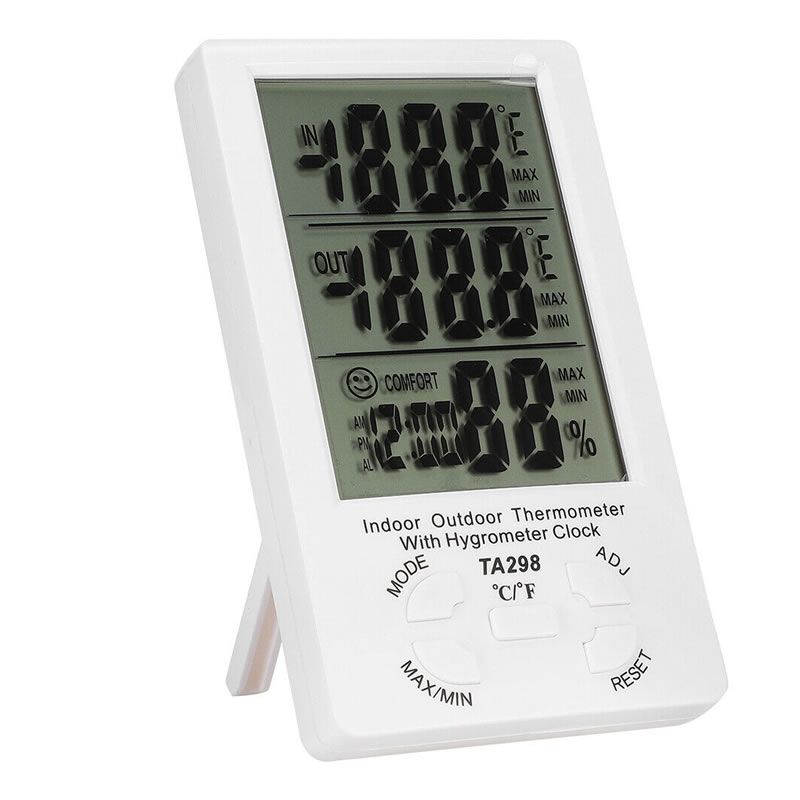 Temperature And Humidity Clock Shop Today. Get it Tomorrow