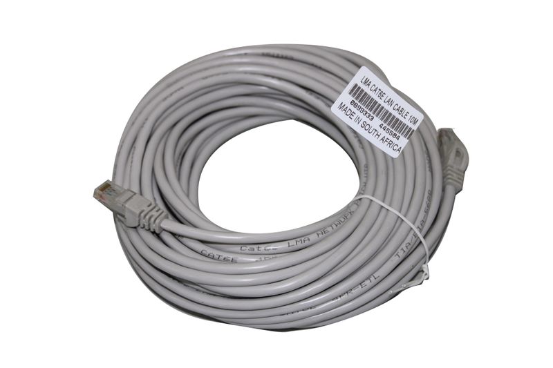 LMA Cat 6e Network Cable - Patented High Speed Ethernet Cable 10M - Grey