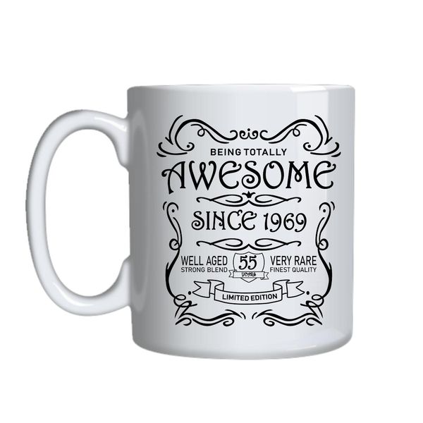 Awsome Since 1969 55 Years Old Birthday Gift Idea Mug