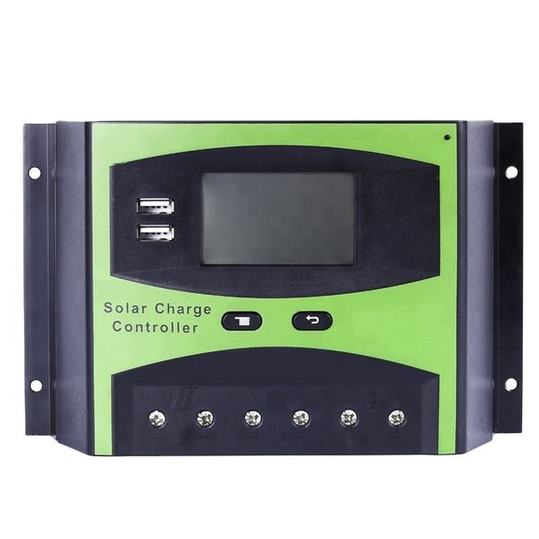 60A Solar Charge Controller With USB Por