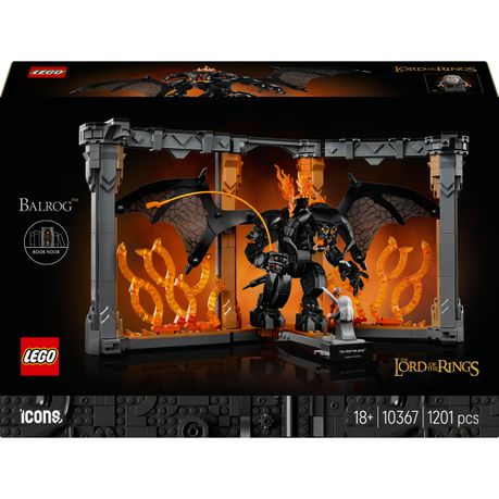LEGO® Icons The Lord of the Rings: Balrog™ Book Nook 10367 Image