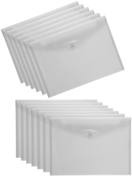 Butterfly Carry Folders - A5 160 m (Clear) X15