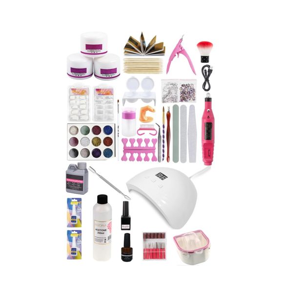 Professional Fully Comprehensive Acrylic Kit - 33 Pieces
