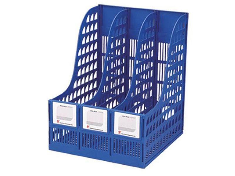 3 Compartment Vertical Document / File Tray (Literature Holder)