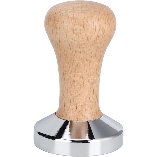 Espresso Coffee Tamper Flat Base Coffee Powder Press Hammer Tool - 51mm