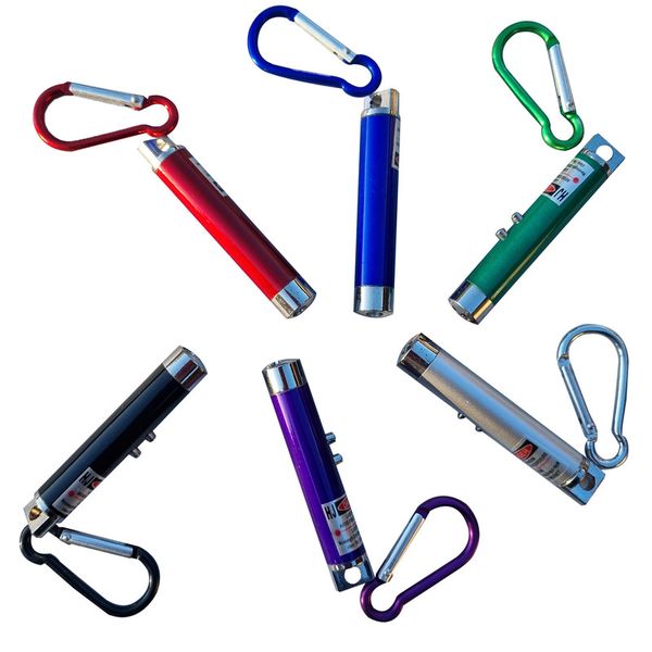 6 Pack | 3 in 1 Laser Toy for Cats- 6 Multicolour Lasers