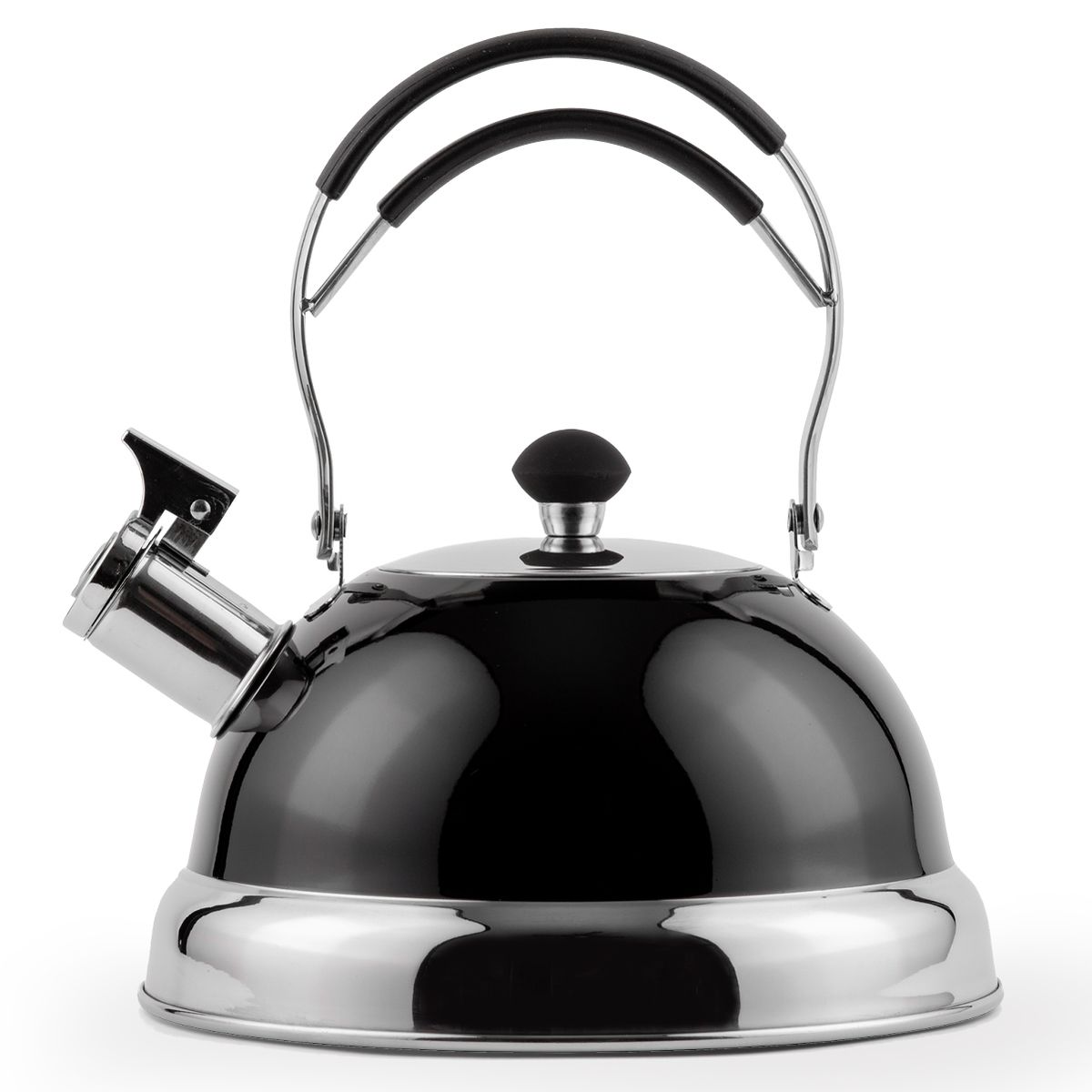 Black clearance whistling kettle