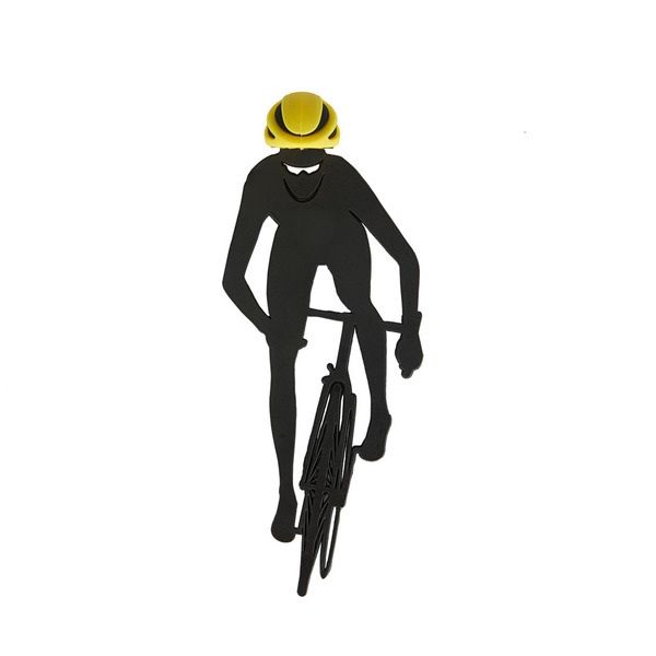 Bookmark - Cyclist - PVC