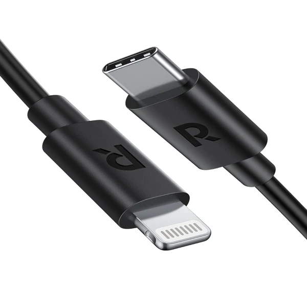 Ravpower Type-C-To-Lightning Cable Black -1M -RP-CB1016