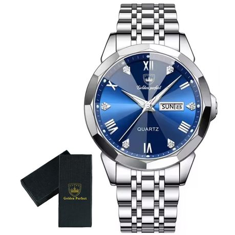 Stylish Watch for Men - Roman Numerals, Luminous Hands, Ideal for gifting Image