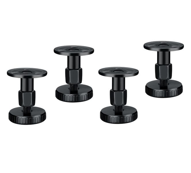 4PCS Adjustable Threaded Bed Frame Anti-Shake Tool,27-64mm,Protect The Wall