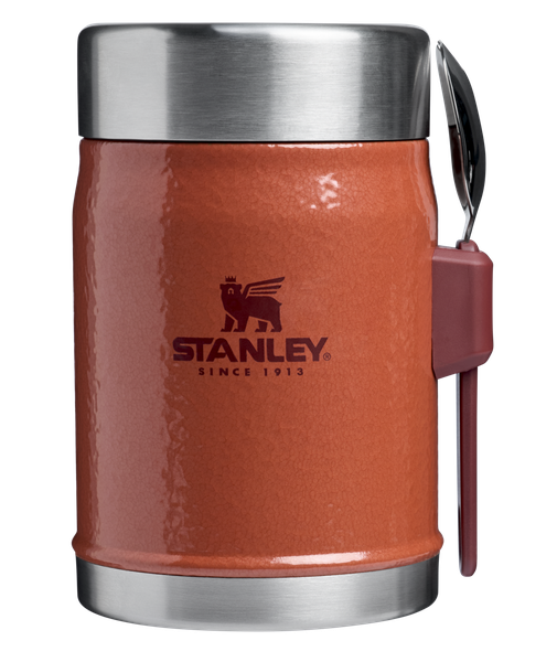 Stanley The Legendary Food Jar + Spork .4L / 14oz Hammertone Clay