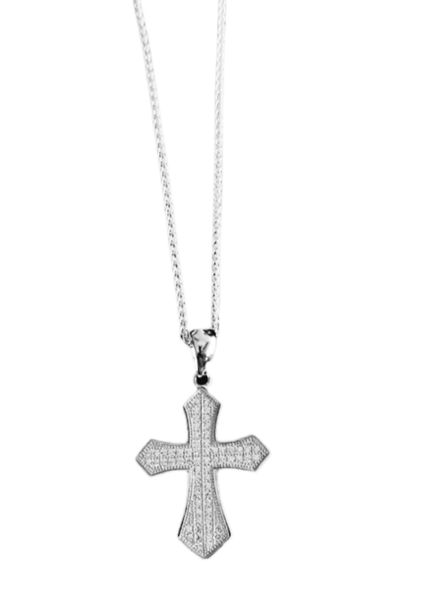 Silver 925 Cross Necklace