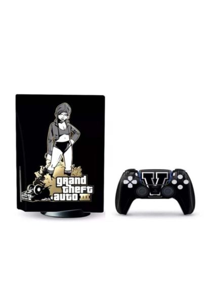 Gta Grand Theft Auto Decal Skin Sticker For PS5