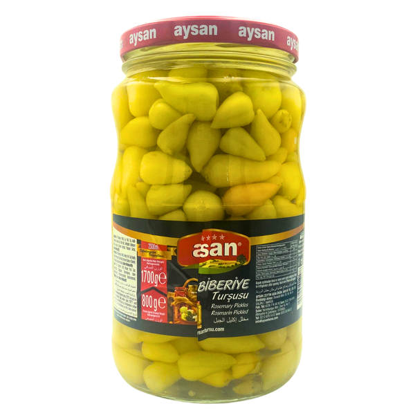 Aysan Rosemary Pepper Pickle (Biberiye Pickle) 1700g