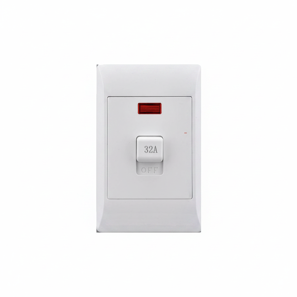 Electricmate 32A 2-Pole Manual Isolator Switch with Pilot Light