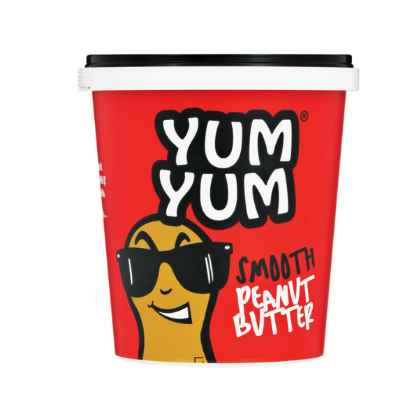 Yum Yum Peanut Butter Bucket Smooth (1kg) Shop Today. Get it Tomorrow