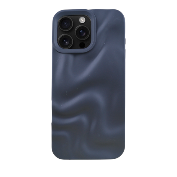 Wave Grip Ripple Phone Case Compatible With IPH16 Pro Max - Black
