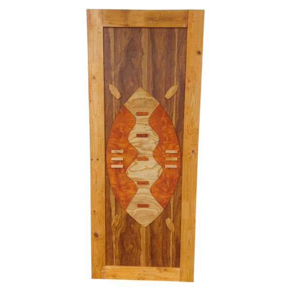 SMTE - MB PINE DOOR Type 5 - Wooden Interior Door (203cm x 82cm)