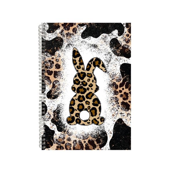Bunny Cow Print Leopard Notebook Animal Gift Idea A4 Notepad Pad 78