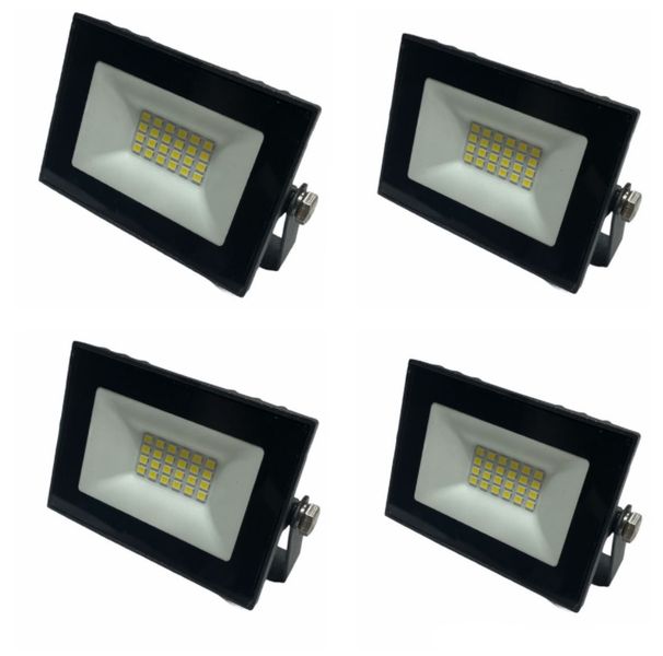 SQI. 20W LED Floodlight - Pack of 4