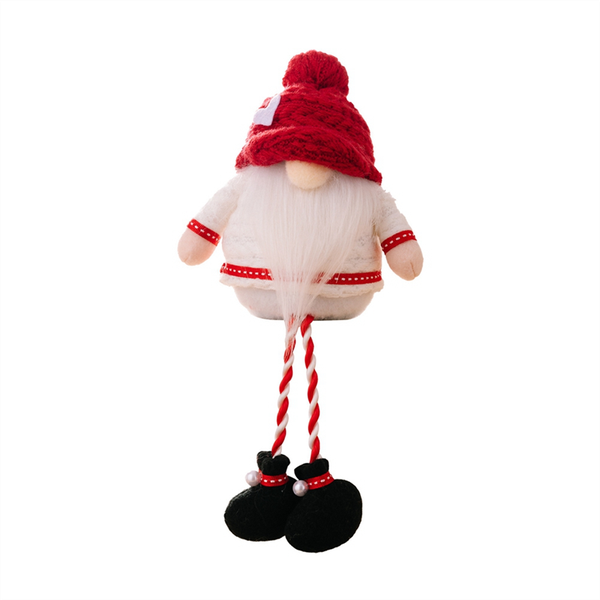 Faceless Gnome Plush Doll Santa Gnome Rudolph Doll Pendant Gift B