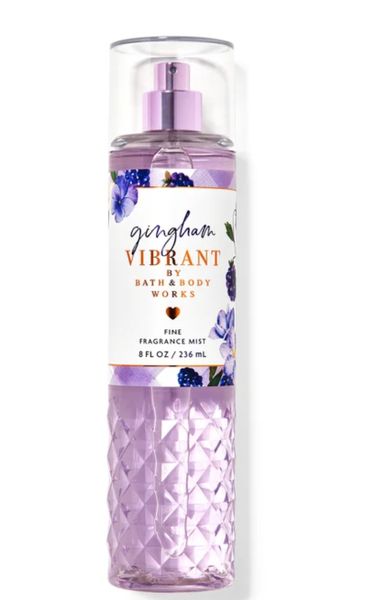 Bath and Body Works Gingham Vibrant Body Mist (Parallel Import)