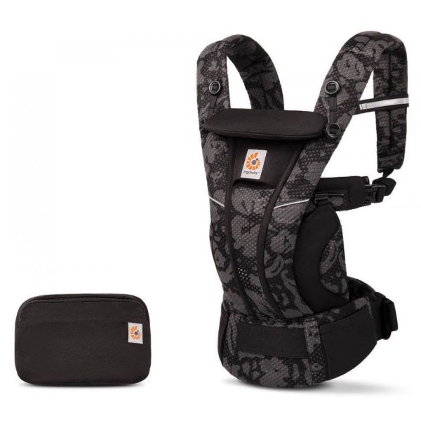 Ergobaby Omni Breeze, Onyx Blooms Baby Carrier