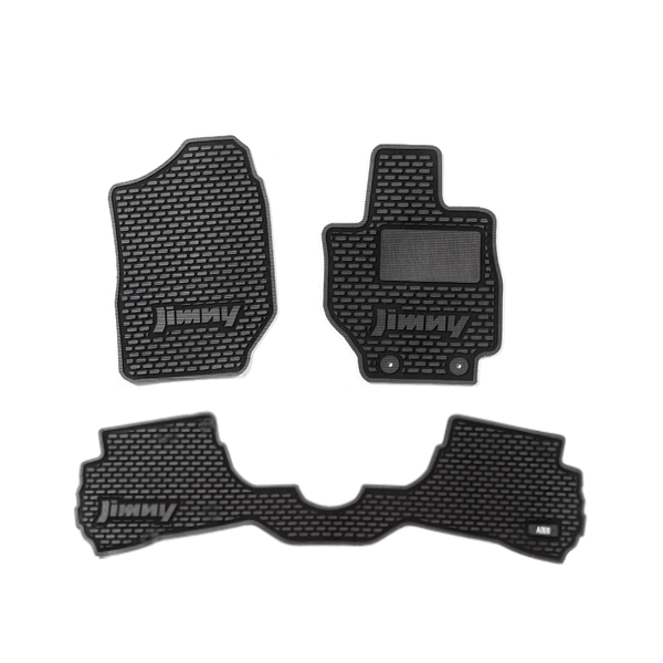Suzuki Jimny GLX/GL/GA - Rubber Interior Mats Automatic
