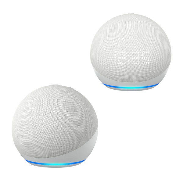 Amazon - Echo Dot 5th Gen + Echo Dot 5th Gen with clock (Parallel Import)
