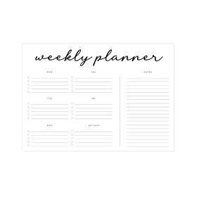 A3 Weekly Planner - Minimalist 