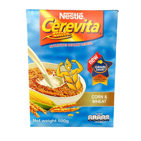 Nestle Cerevita Instant Cereal with Corn &amp; Wheat 500g