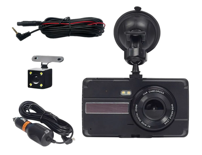 4 Inch Display 1080P High-Definition Vehicle 5V/1A Blackbox DVR AB-Q609