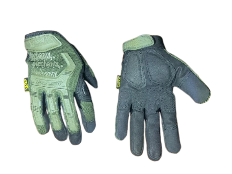 Mpact Mechanix Gloves Green