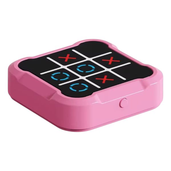 Pink 4 In 1 Mini Game Smartplay Console Tic Tac image