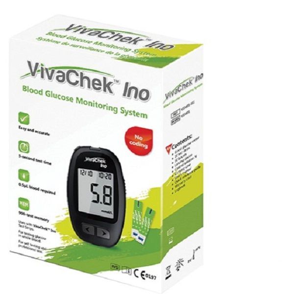 Vivacheck - Blood Glucose Monitoring System - No Strips x 2