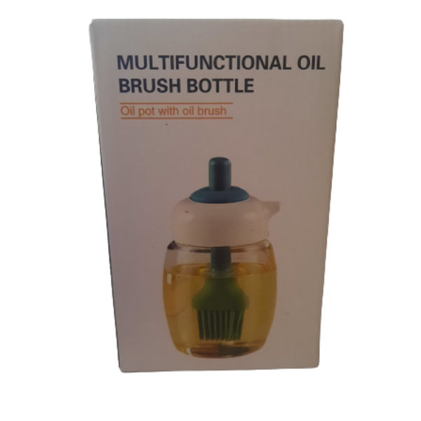 Multifunctional Oil Bottle with Brush